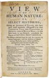 PROPHECIES.  A Collection of Prophetical Warnings of the Eternal Spirit.  1708 + A View of Human Nature.  1750